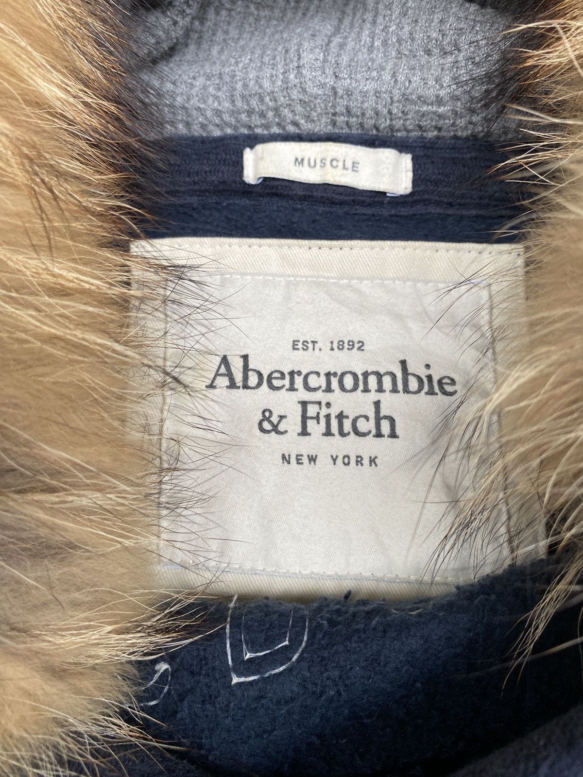 If Six Was Nine × Japanese Brand × Le Grande Bleu (L.G.B.) Abercrombie fur hoodie New york ifsixwasnine lgb style Size US XL / EU 56 / 4 - 6 Thumbnail
