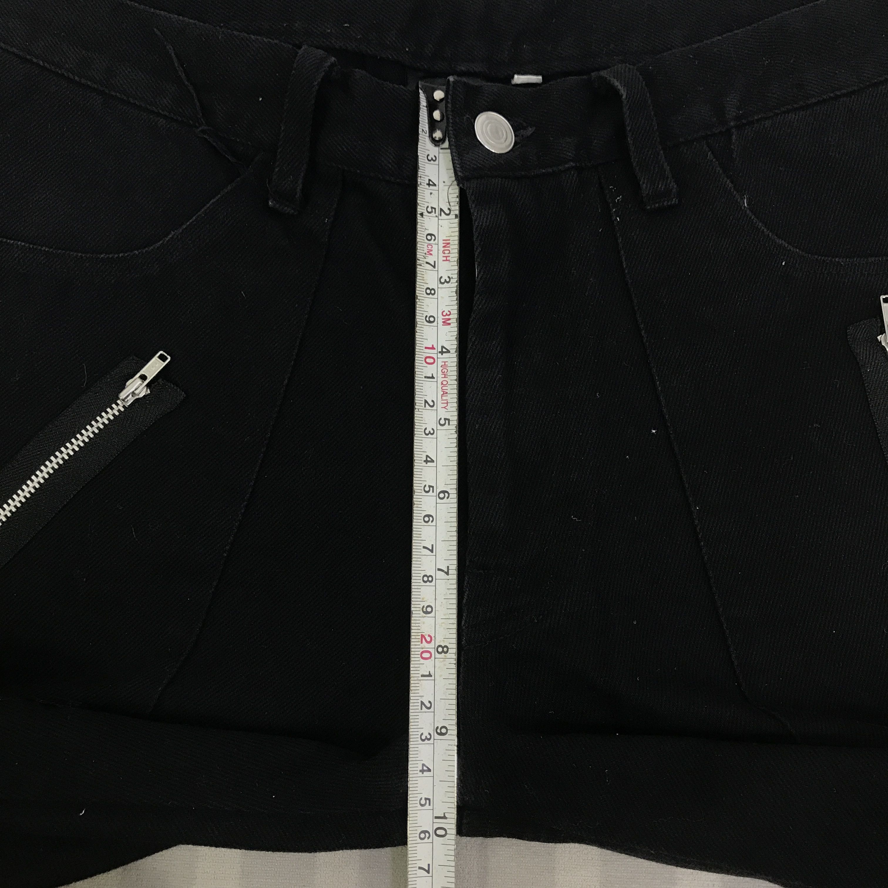 Japanese Brand Punk For Your Unholy Life 666 bondage Jeans Pants K130B15 Size US 32 / EU 48 - 8 Thumbnail