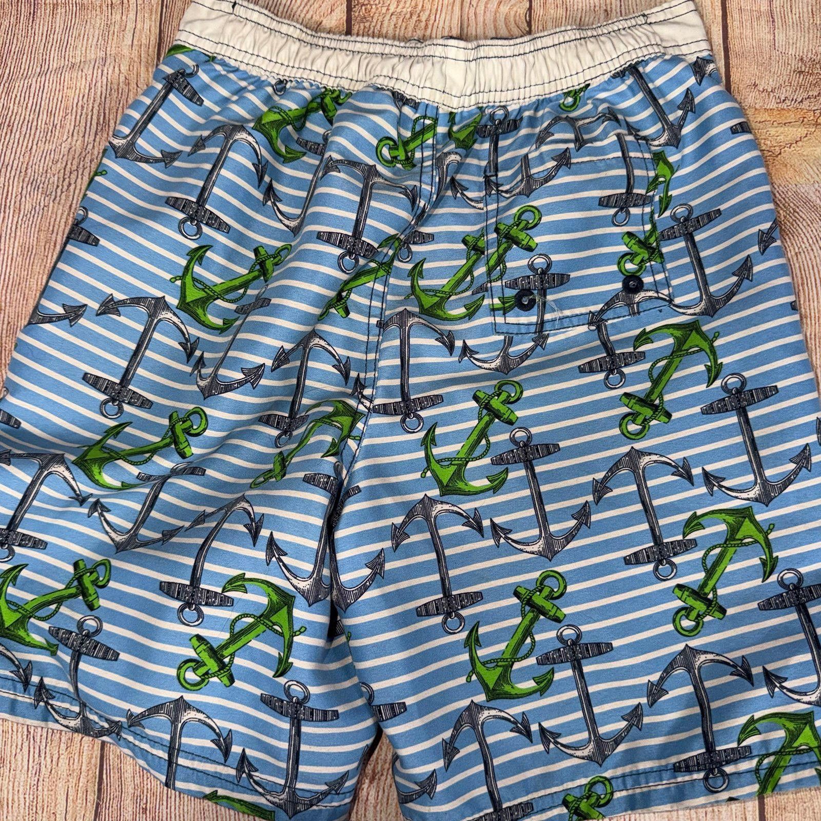 Other Kitestrings Boys Size 12 Anchor Print Swimsuit Size US 26 / EU 42 - 6 Thumbnail