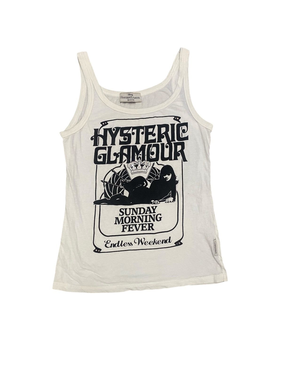Hysteric Glamour 2000s Hysteric Sunday Morning Fever tank Size S / US 4 / IT 40 - 1 Thumbnail