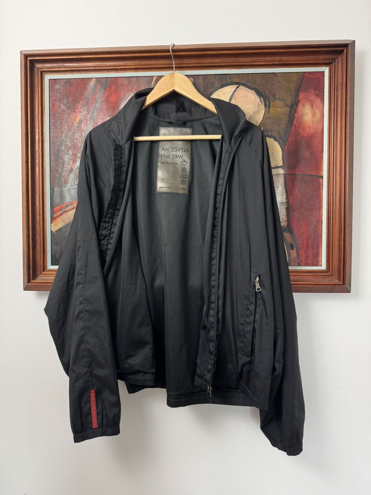 Prada Prada Red Tab Vintage Light Jacket Nylon Sport Designer Y2k Size US M / EU 48-50 / 2 - 3 Thumbnail