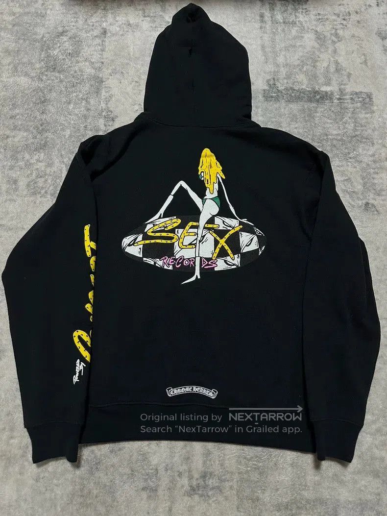 Chrome Hearts Chrome Hearts Mattyboy Sex Records Hoodie. Size US M / EU 48-50 / 2 - 2 Thumbnail