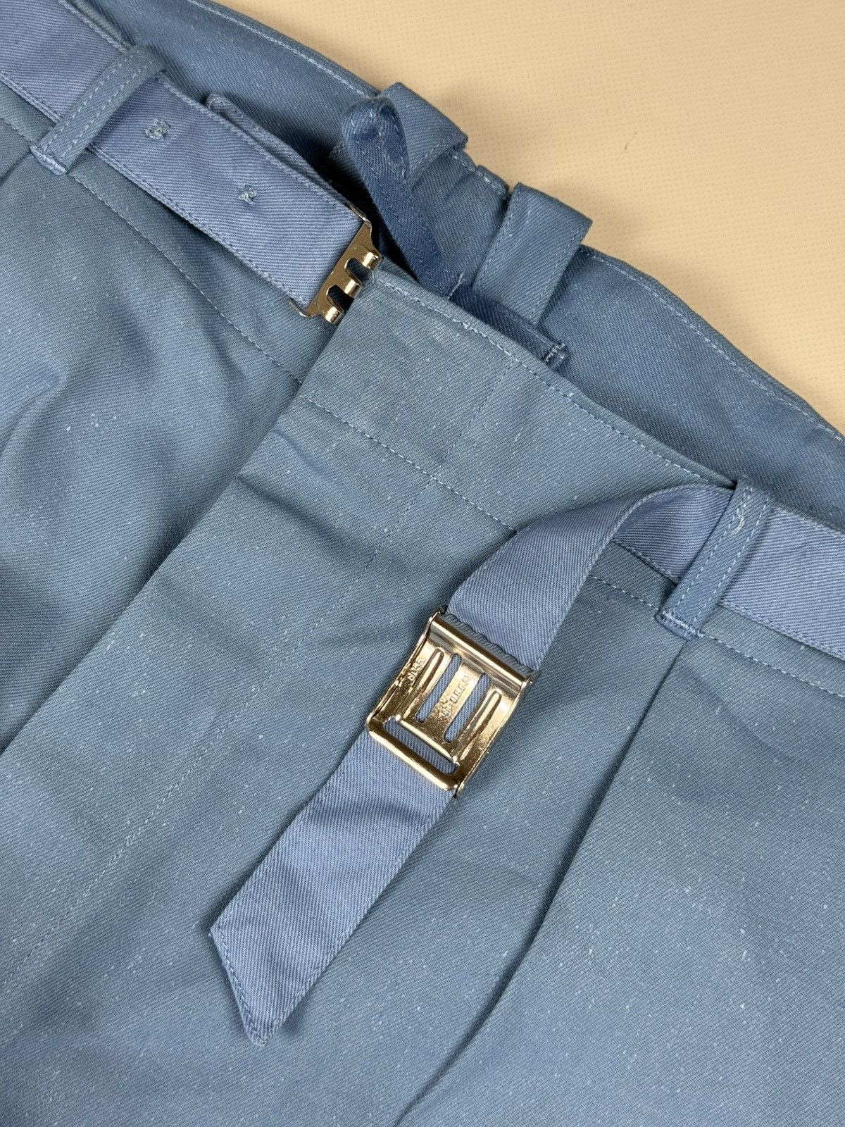 Le Laboureur Vintage German Air Force Military Fatigue Pants Trousers Size US 39 - 13 Thumbnail