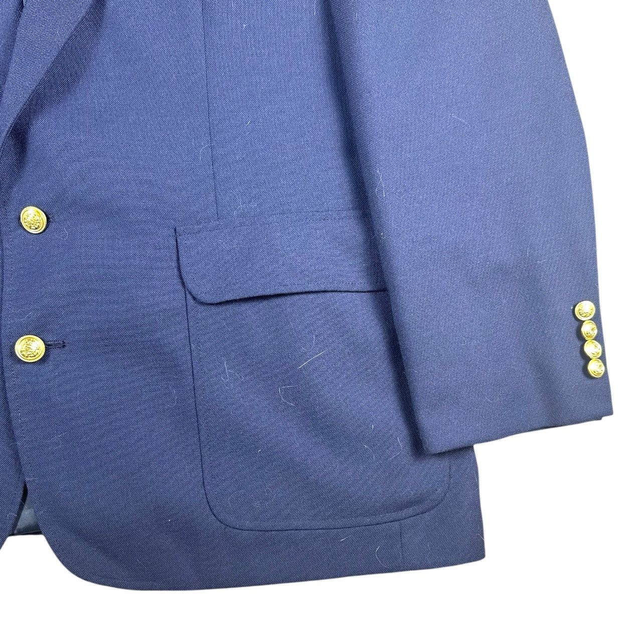 Lands' End Lands’ End Men’s Blazer Sport Coat Navy Blue 48R Classic Fit Size 48R - 5 Thumbnail