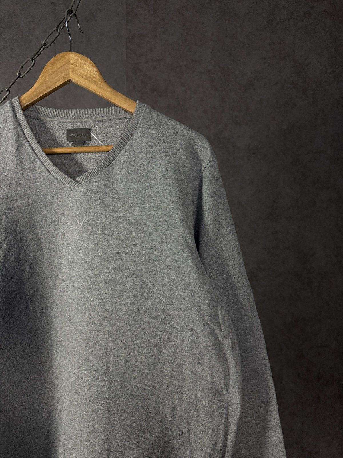 Acne Studios Acne Jeans luxury designer v neck sweatshirt Size US M / EU 48-50 / 2 - 2 Thumbnail