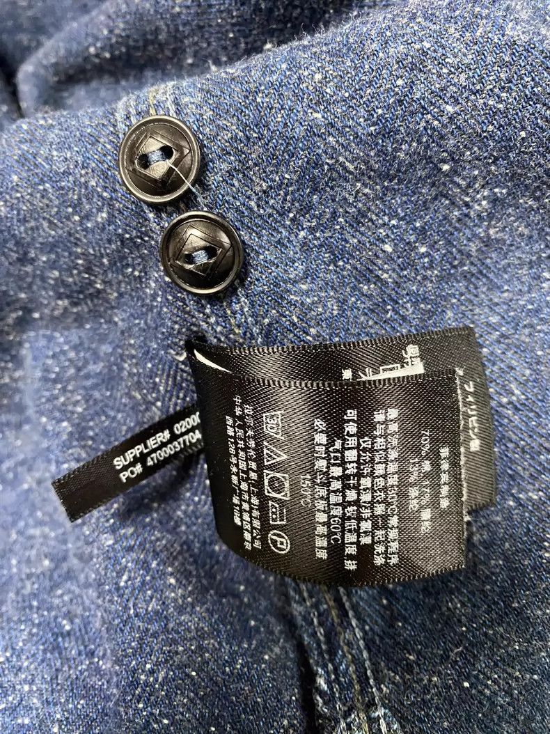RRL Ralph Lauren RRL Ralph Lauren Old blend blue dye workwear snowflake den Size US M / EU 48-50 / 2 - 9 Thumbnail