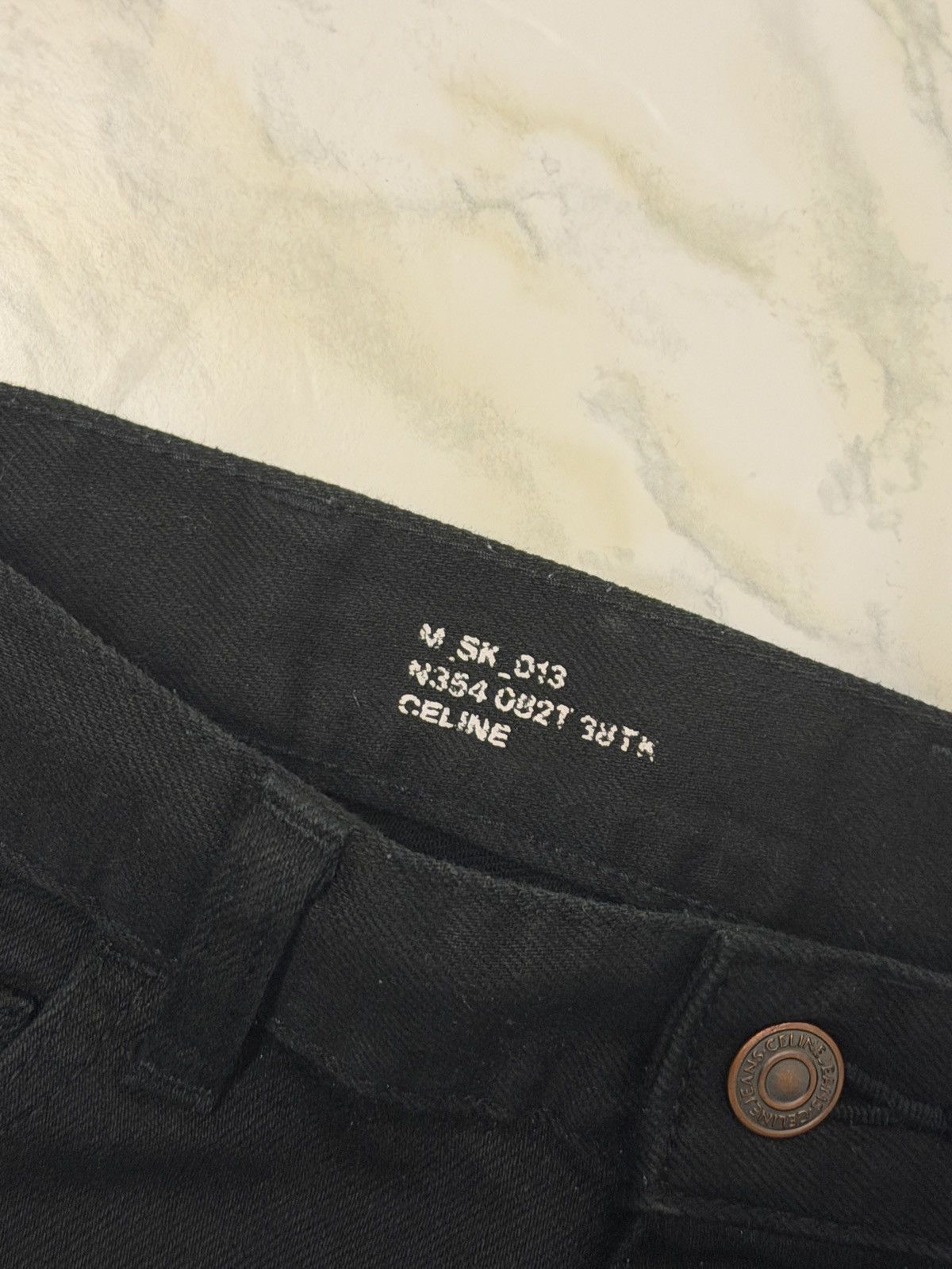 Celine Celine SK013 Black Denim Size US 31 - 4 Thumbnail