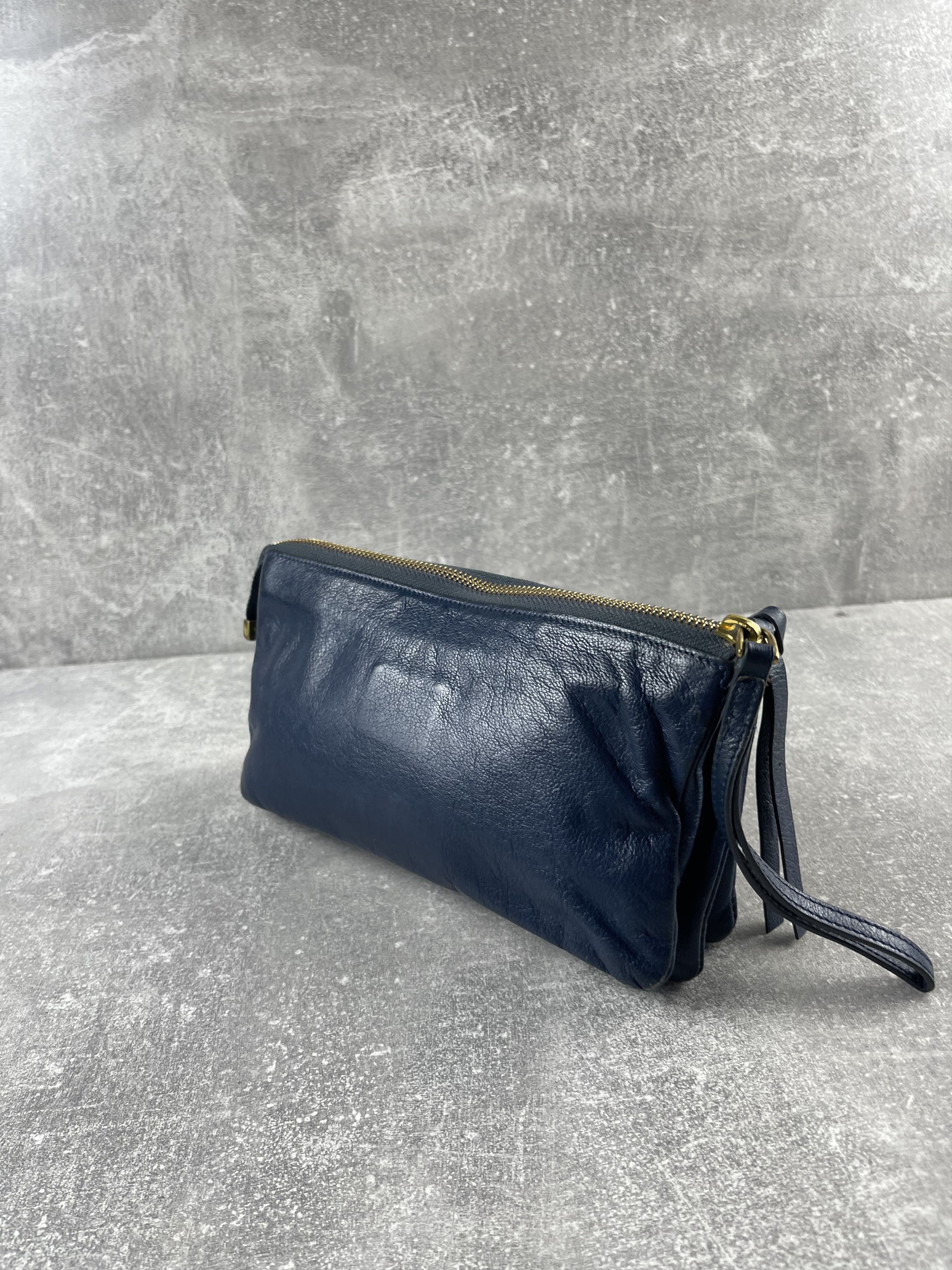 Chloe Chloe vintage 00s leather blue clutch bag wallet italy made Size ONE SIZE - 6 Thumbnail