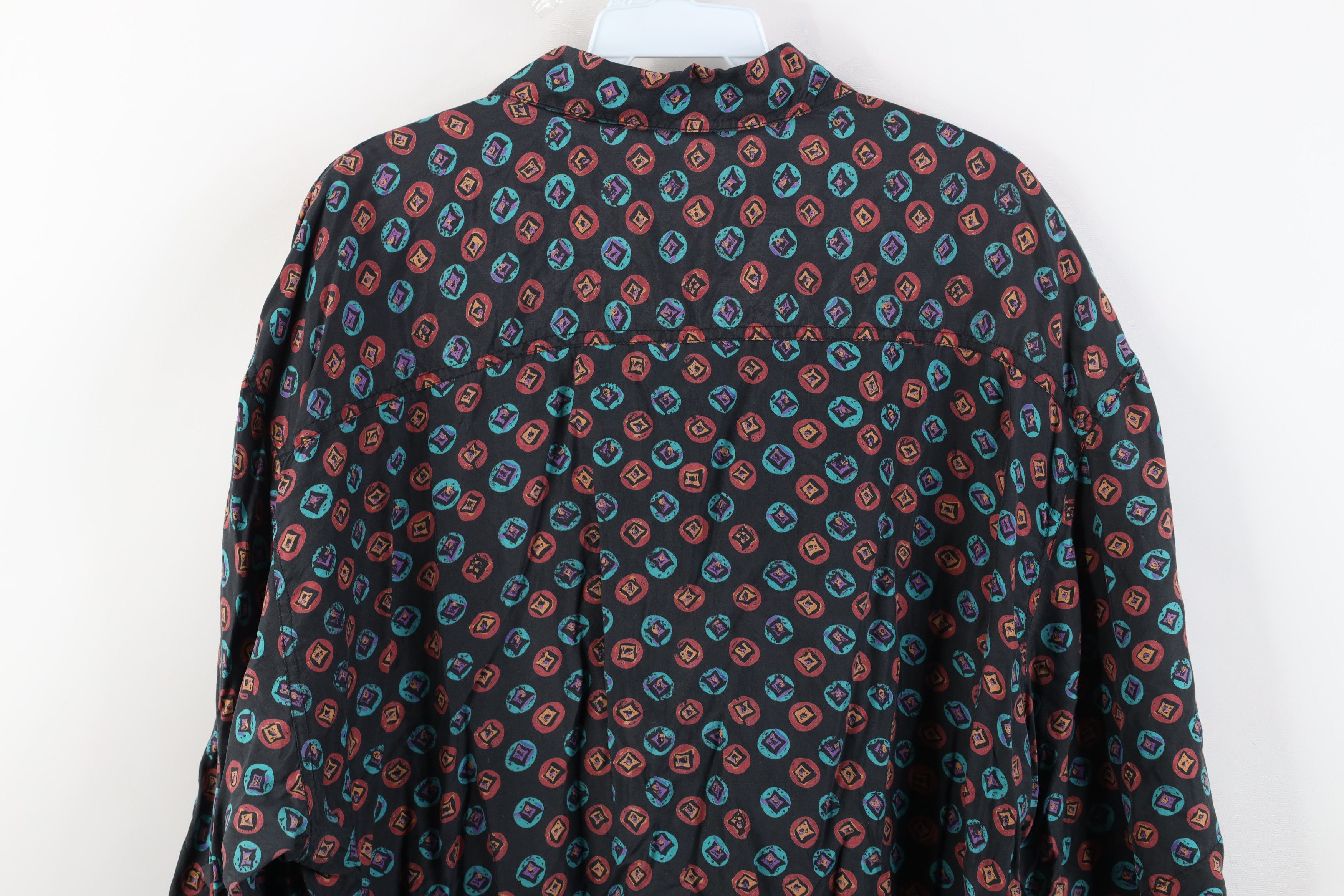 Vintage Vintage 90s Streetwear Short Sleeve Collared Button Shirt Size US XL / EU 56 / 4 - 9 Thumbnail