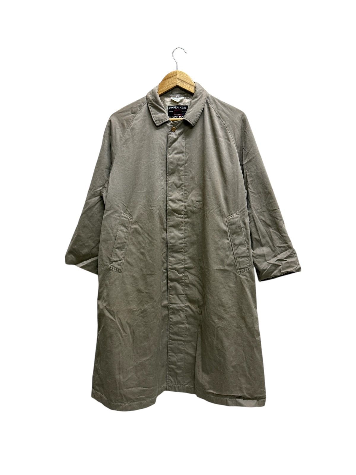 Japanese Brand Vintage Tanaka Coat Wetless Long coat Jacket Size US M / EU 48-50 / 2 - 1 Thumbnail