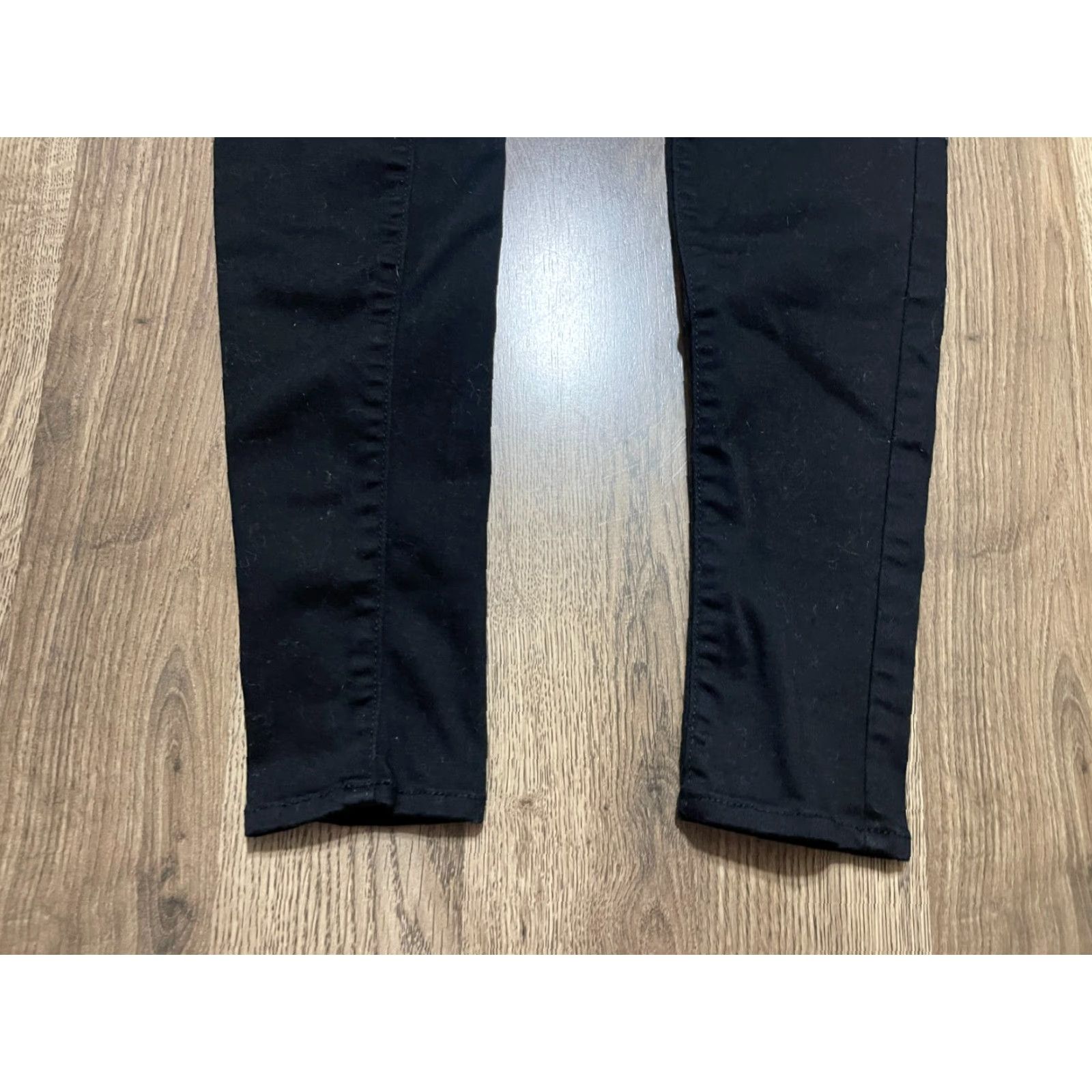 Vintage Time And Tru Jeans Women's Size 4 Black Denim High Rise Jegging Size 27" / US 4 / IT 40 - 3 Thumbnail