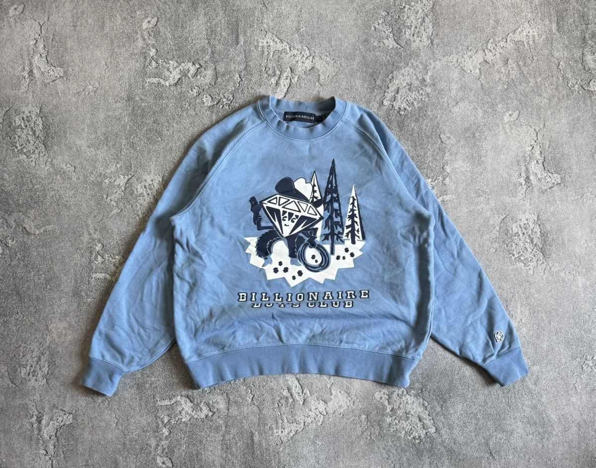 Billionaire Boys Club × Vintage Billionaire Boys Club L big logo sweatshirt jumper pullover Size US L / EU 52-54 / 3 - 8 Thumbnail