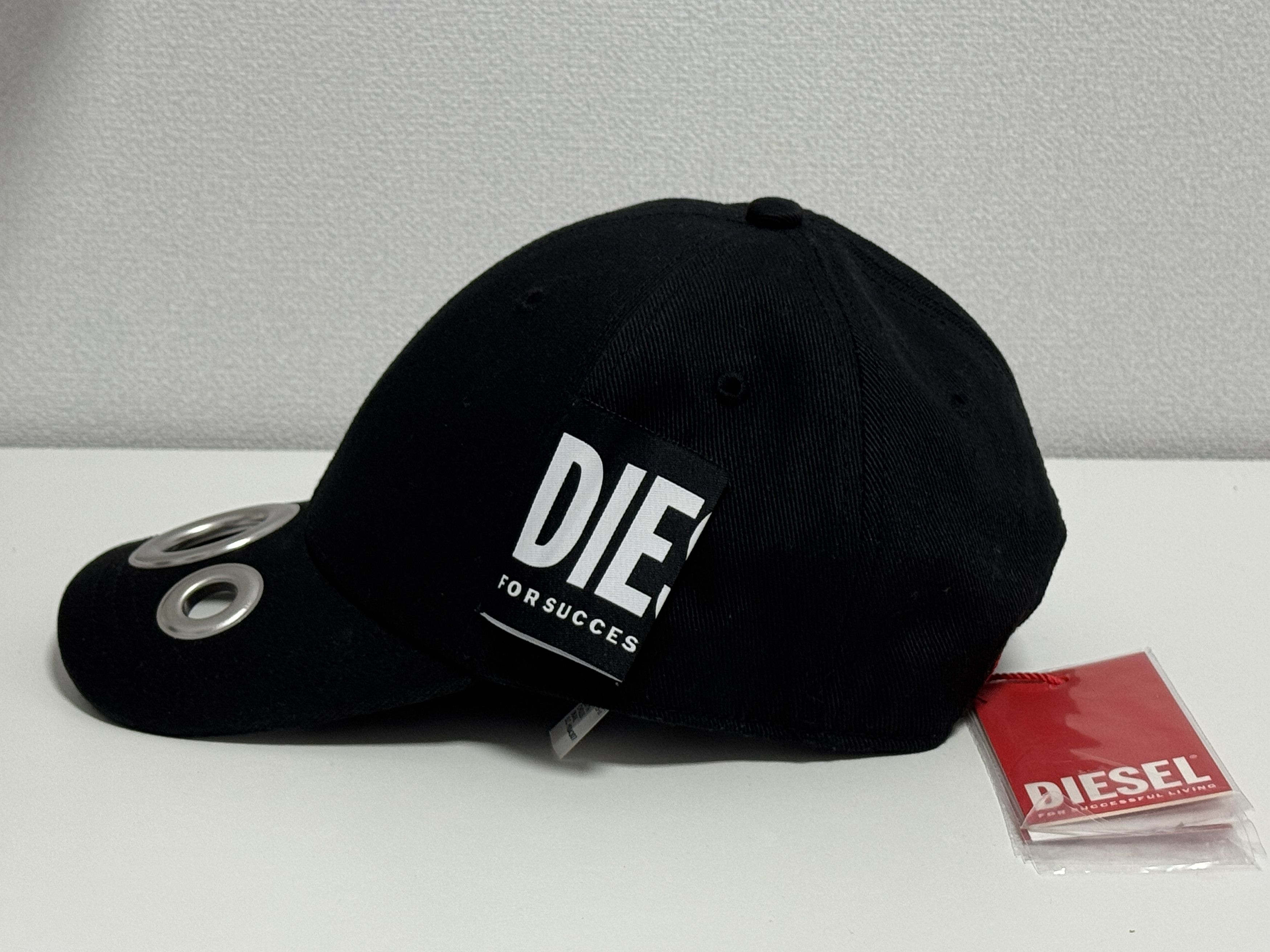 Diesel DIESEL Triple-Hole Brim Cap – Rare Overseas Model Size ONE SIZE - 4 Thumbnail
