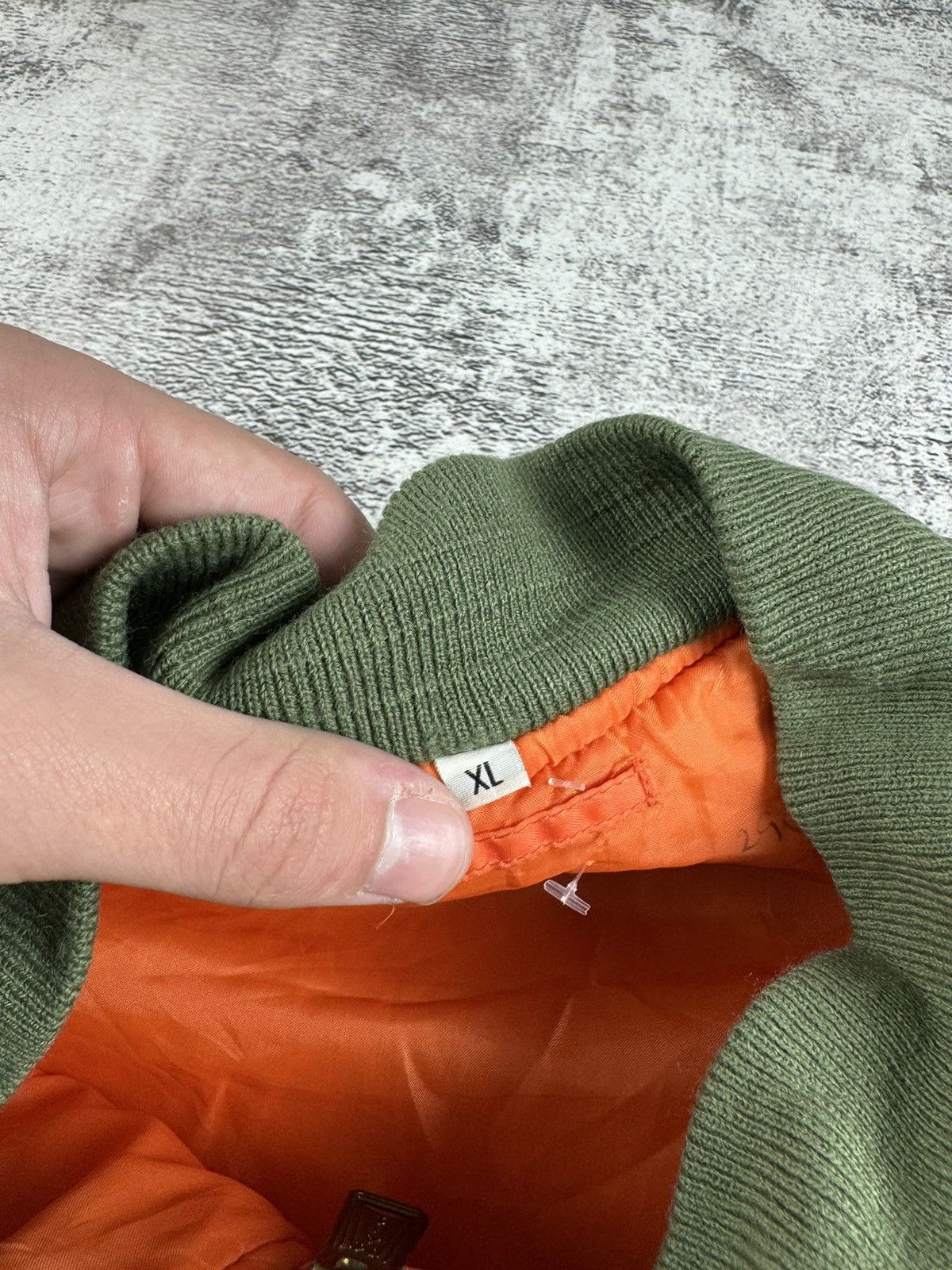 Vintage USA MA-1 Flyers Intermediate Reversible 2 in 1 Light Jacket Size US XL / EU 56 / 4 - 12 Thumbnail