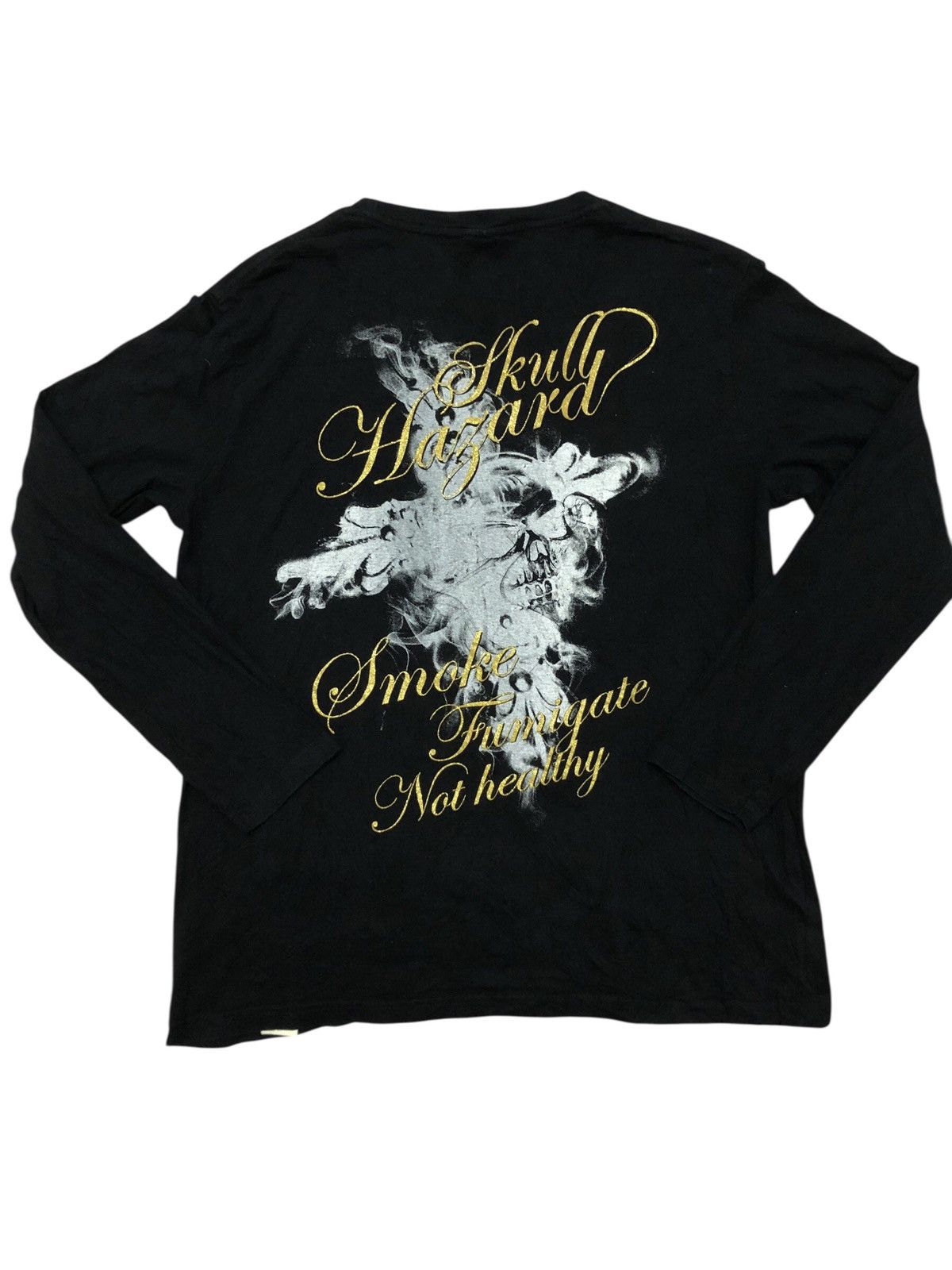 If Six Was Nine × Japanese Brand × Le Grande Bleu (L.G.B.) BLACKFRIDAY 🖤Y2K Skull gothic with backhit Size US L / EU 52-54 / 3 - 4 Thumbnail