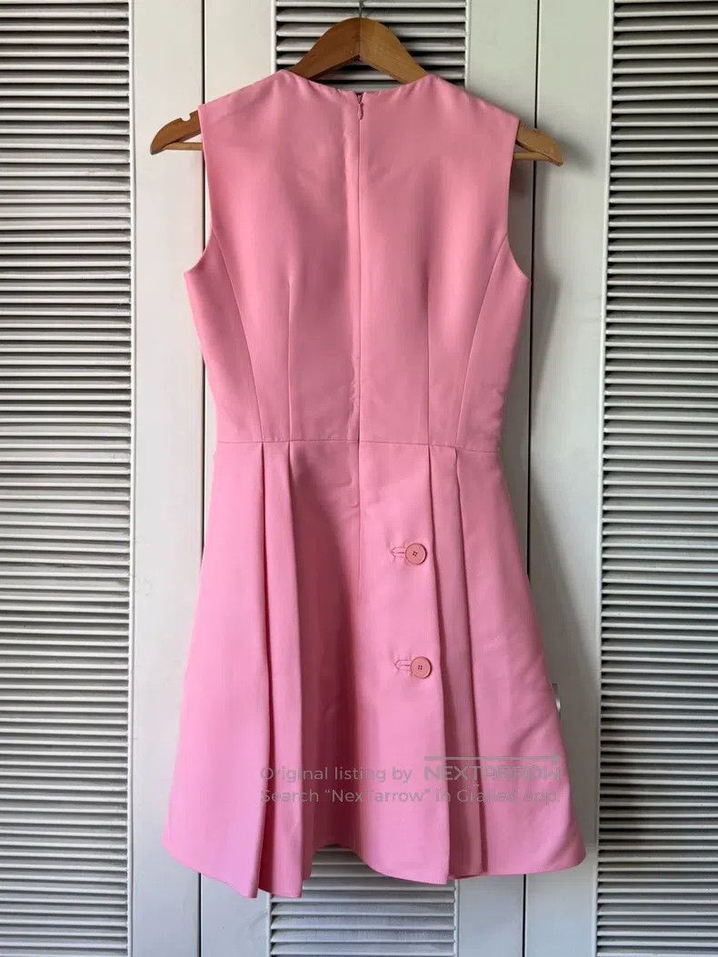 Dior Dior Pink sleeveless dress Size XS / US 0-2 / IT 36-38 - 2 Thumbnail