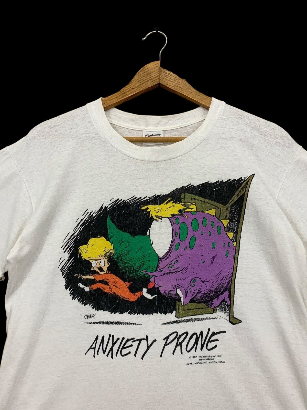 Vintage Rare Vintage Anxiety Prone 1987©️ Size US M / EU 48-50 / 2 - 5 Thumbnail