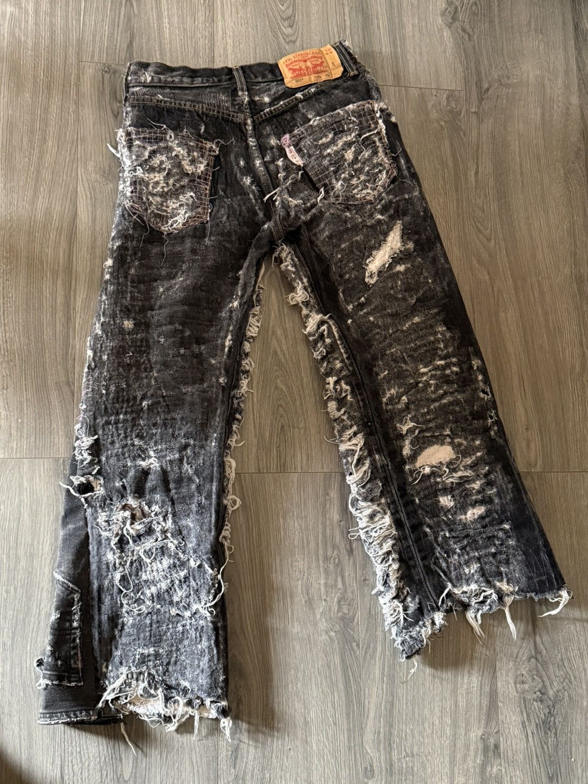 Other Hand made flared denim. Size US 31 - 4 Thumbnail