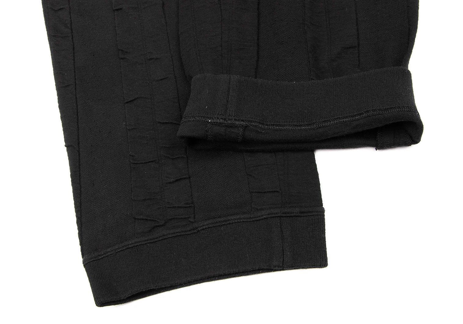 Issey Miyake Stripe Weave Easy Pants in Black, Size M Size US 34 / EU 50 - 6 Thumbnail