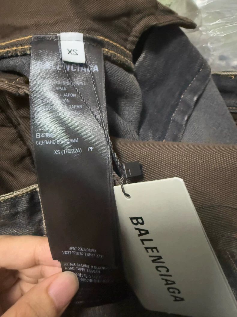 Balenciaga Balenciaga Tape tape masking paper zipper to make old coat Size US XXS / EU 40 - 4 Thumbnail