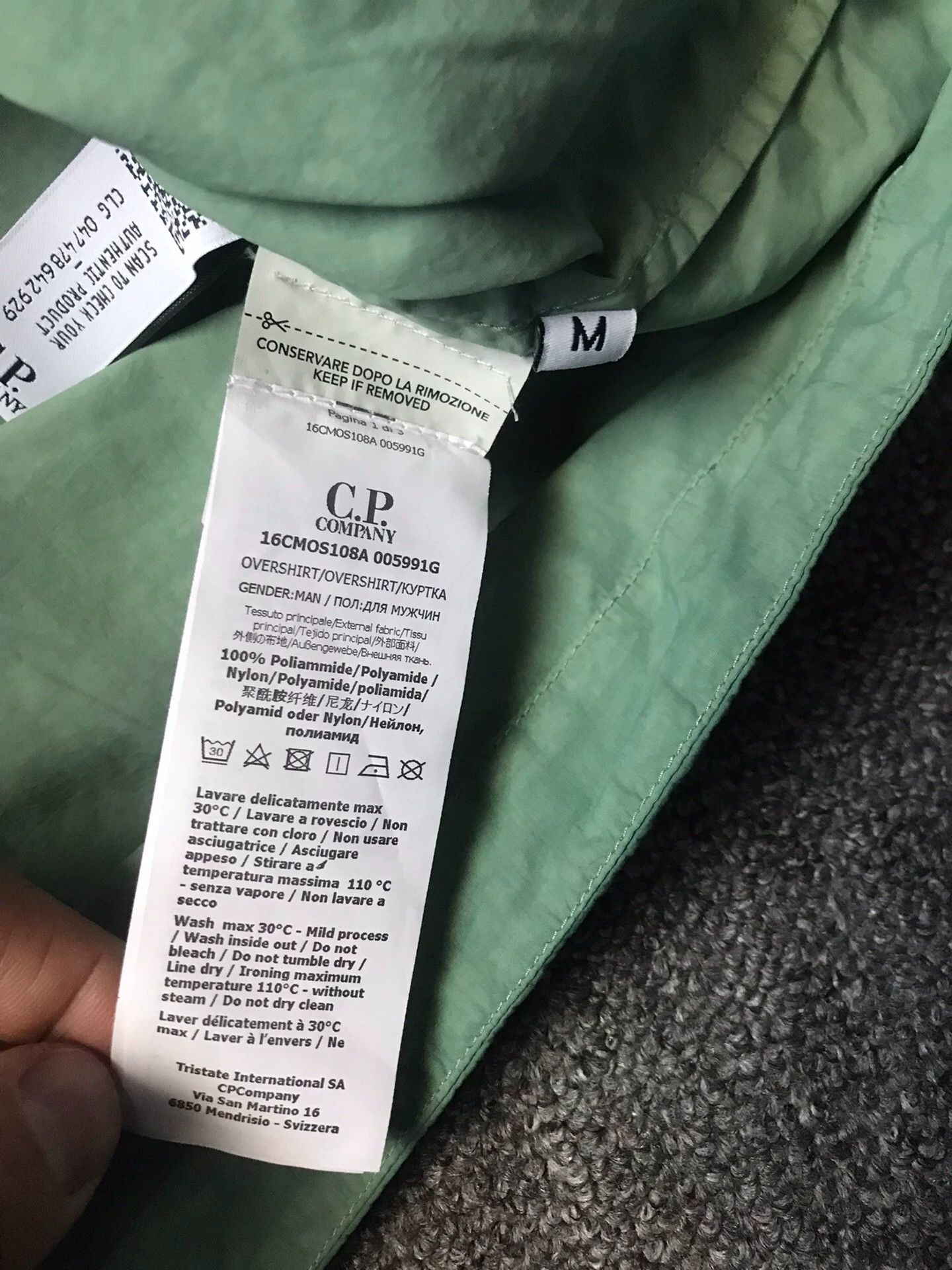 C.P. Company C.P. Company Multi-pkt Workwear Logo Embroidered M Size US M / EU 48-50 / 2 - 5 Thumbnail
