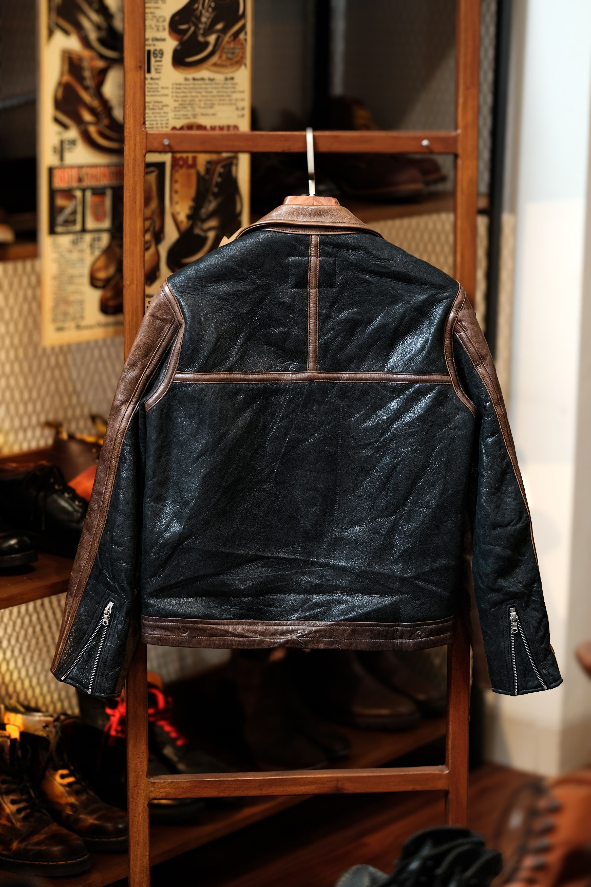 Wtaps WTAP Riders Cowhide Leather Jacket Original Made in Japan Size US S / EU 44-46 / 1 - 6 Thumbnail