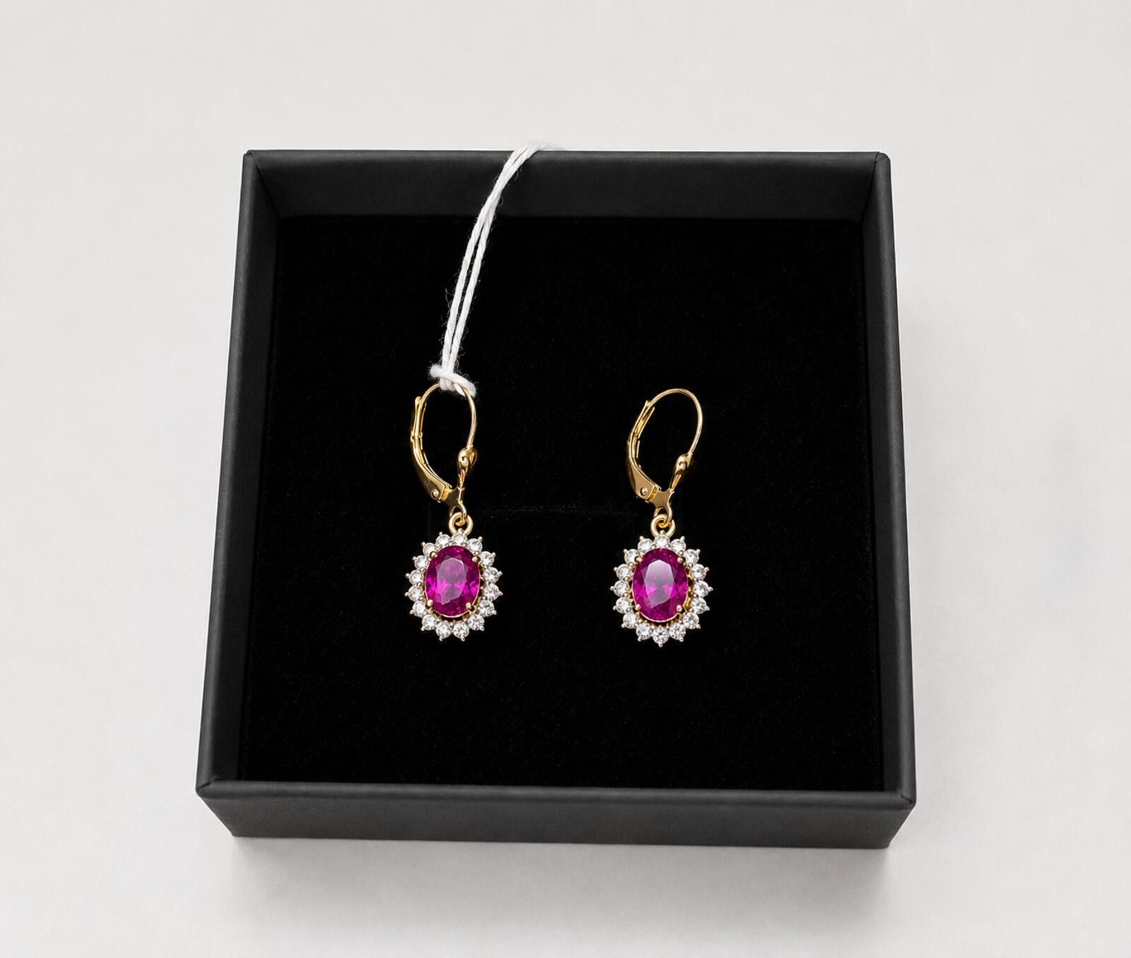 Genetic Manipulation Shinichiro Kuriya 2.26tcwEmber Purple Garnet with Moissanite 18kt Gold Vermeil Size ONE SIZE - 1 Thumbnail