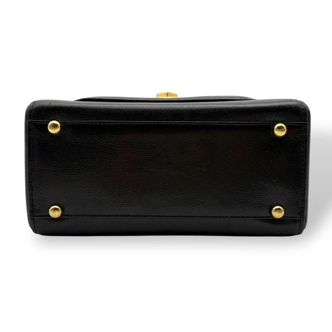 Givenchy Vintage Givenchy top handle bag in black leather Size ONE SIZE - 7 Thumbnail