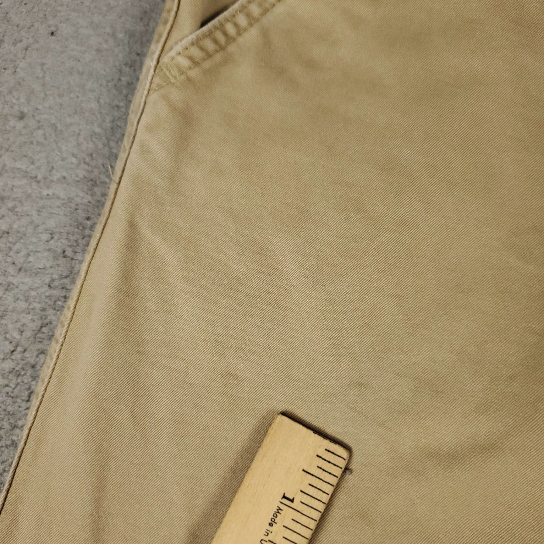 Hugo Boss HUGO BOSS Pants Mens 32 Chino Regular Brown 5-Pocket Flat Front Cotton Blend Inseam 31" Slim Straight Mens Size US 32 / EU 48 - 5 Thumbnail