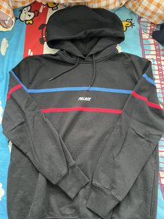 Palace s clearance line hoodie black