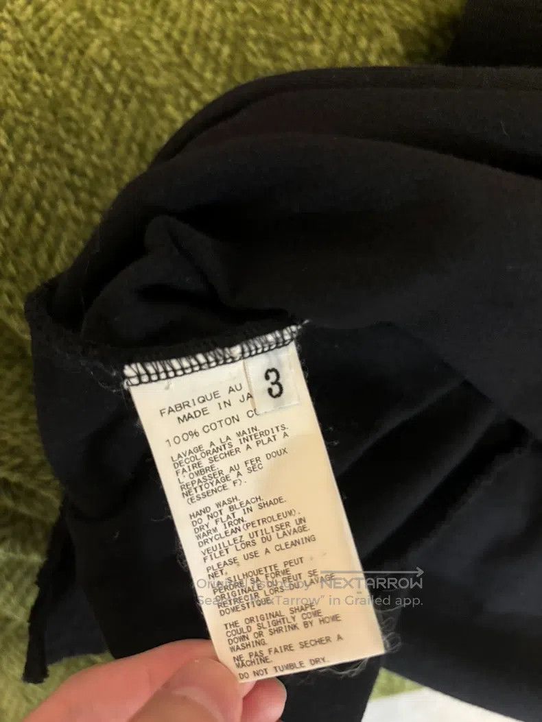 Yohji Yamamoto Yohji Yamamoto Long-Sleeved Crop Top Size US M / EU 48-50 / 2 - 6 Thumbnail