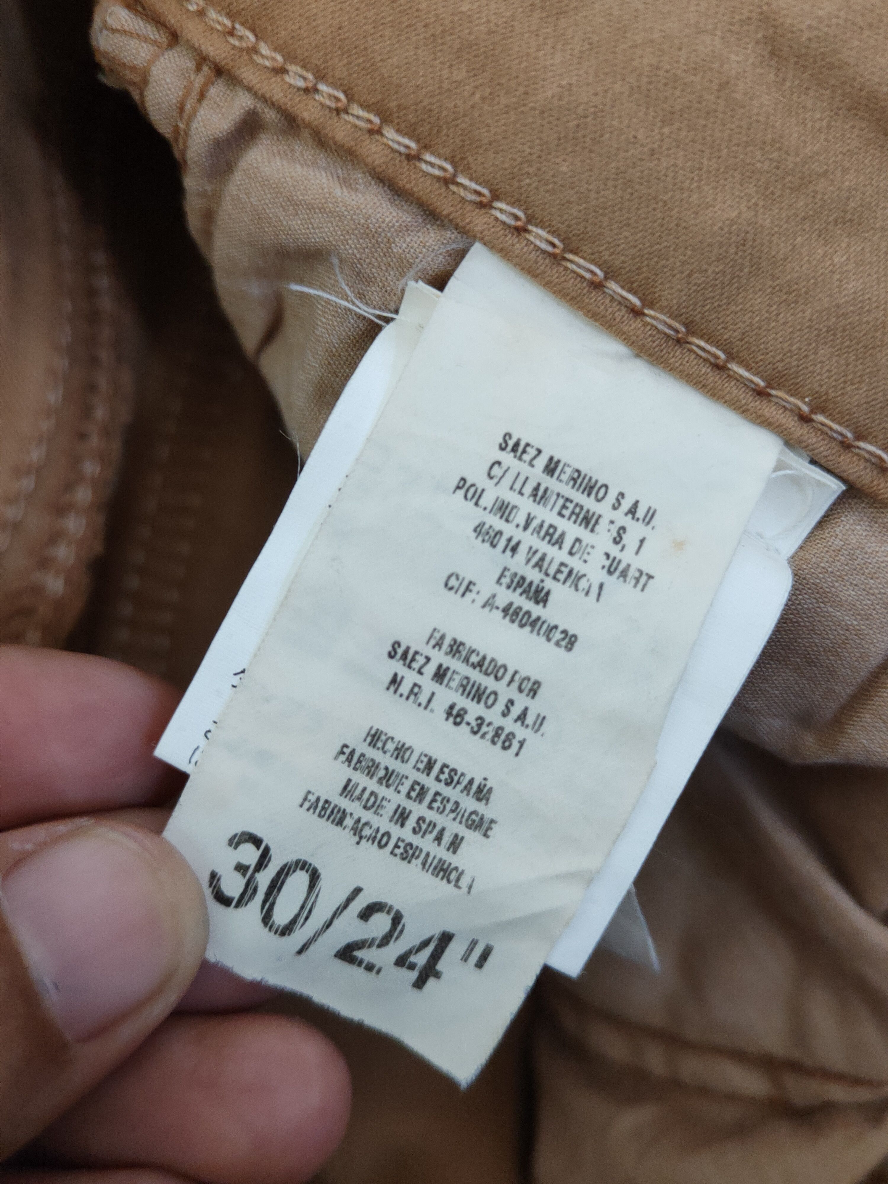 Japanese Brand Cimarron Brown Multipocket Tactical Cargo Pants #W1839 Size 24" / US 00 / IT 34 - 14 Thumbnail