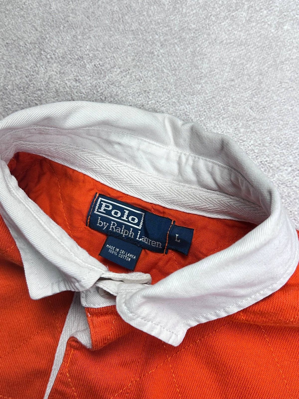 Polo Ralph Lauren Vintage 90s Polo Ralph Lauren Boxy Rugby Shirt L Size US L / EU 52-54 / 3 - 5 Thumbnail