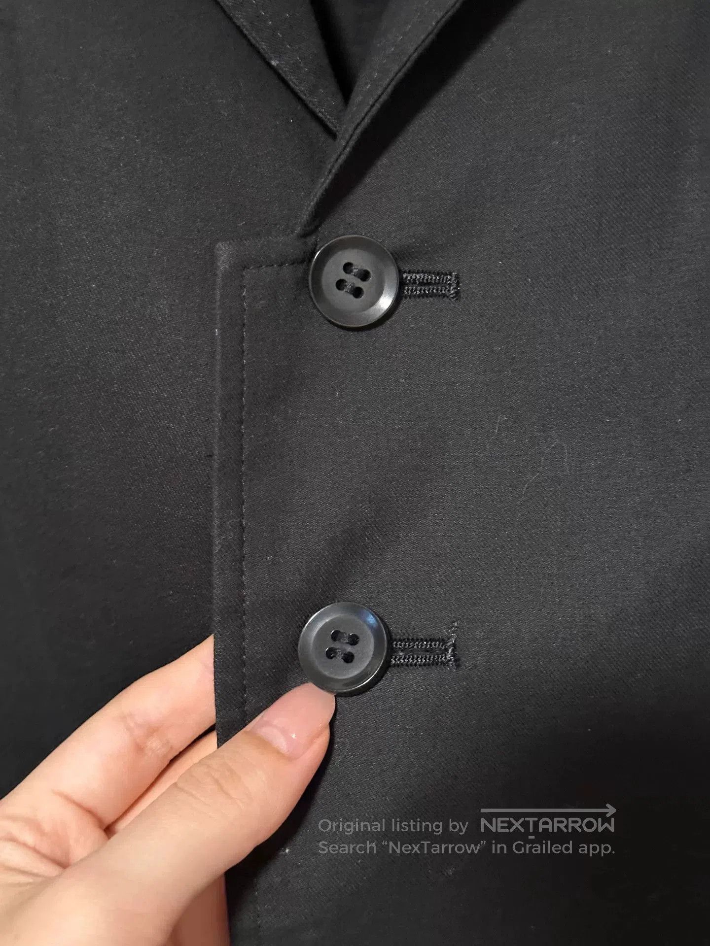 Yohji Yamamoto Yohji Yamamoto Y's Women's Cotton Blazer. Size S / US 4 / IT 40 - 3 Thumbnail