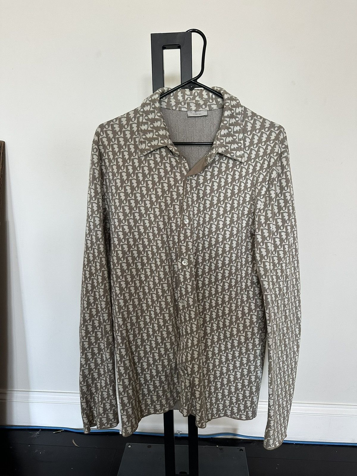 Dior Dior Oblique Monogram Button up Size US L / EU 52-54 / 3 - 1 Thumbnail