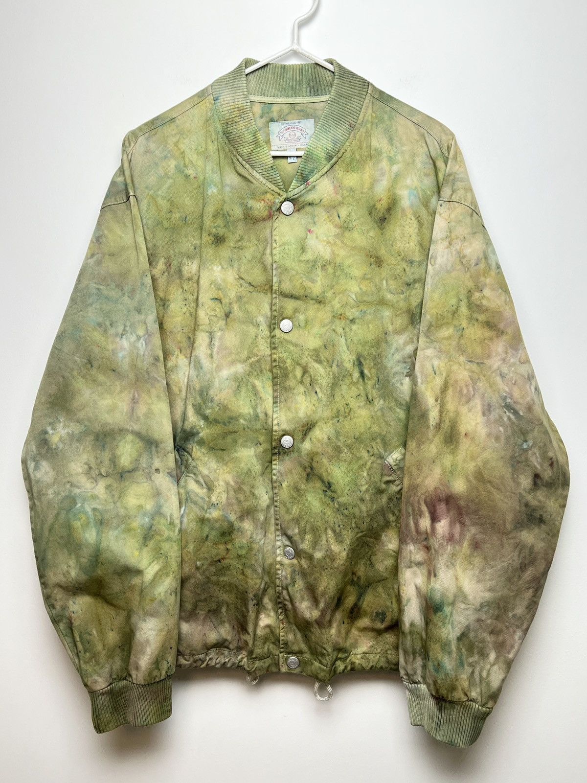 Giorgio Armani armani y2k camo tie dye 1/1 coach jacket Size US L / EU 52-54 / 3 - 1 Thumbnail