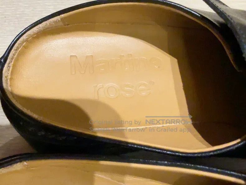 Martine Rose Martine Rose Black chain half slippers Size US 5.5 / EU 38 - 4 Thumbnail