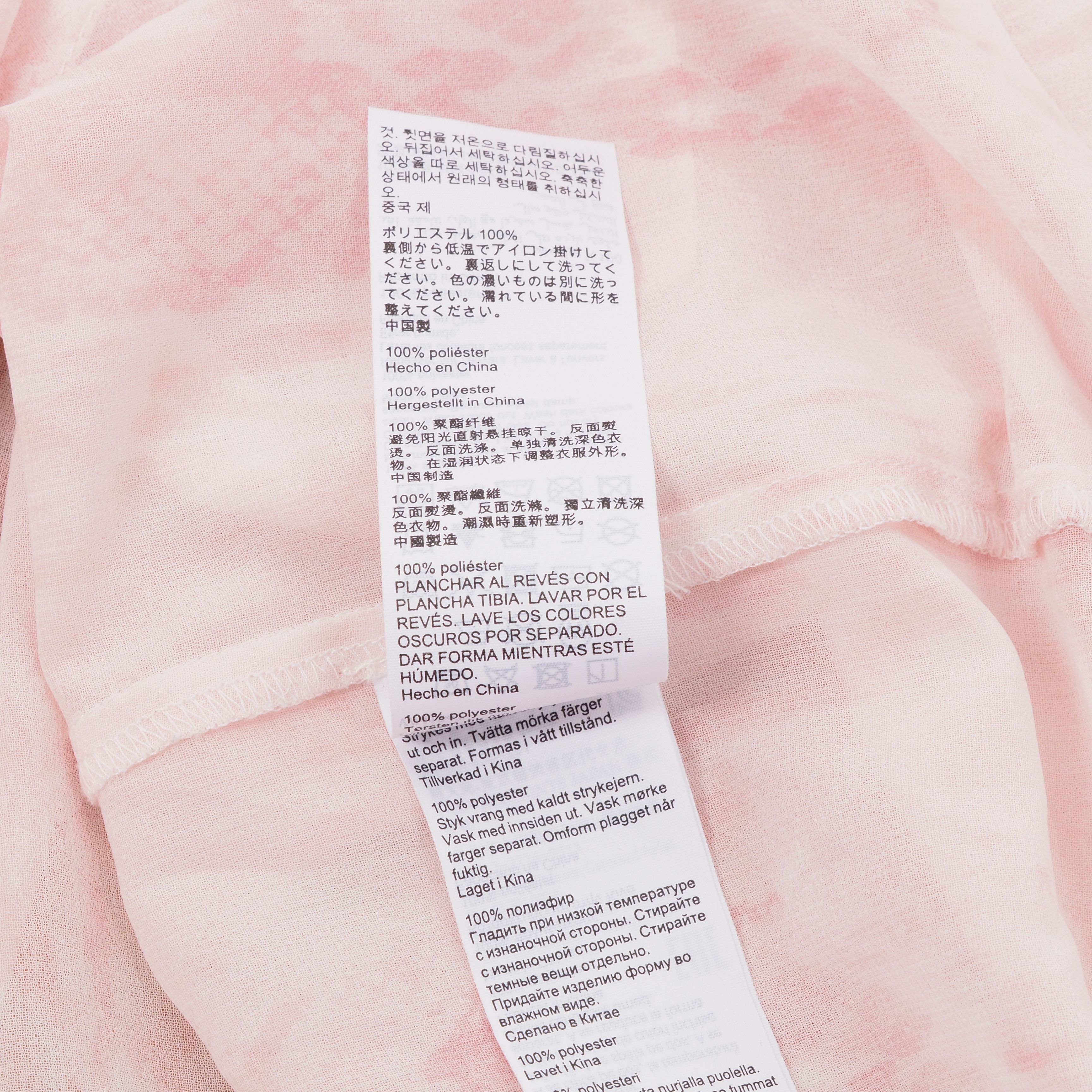 Allsaints Allsaints Penny Masala Top Women's Soft Pink Blouse Shirt Size M / US 6-8 / IT 42-44 - 7 Thumbnail