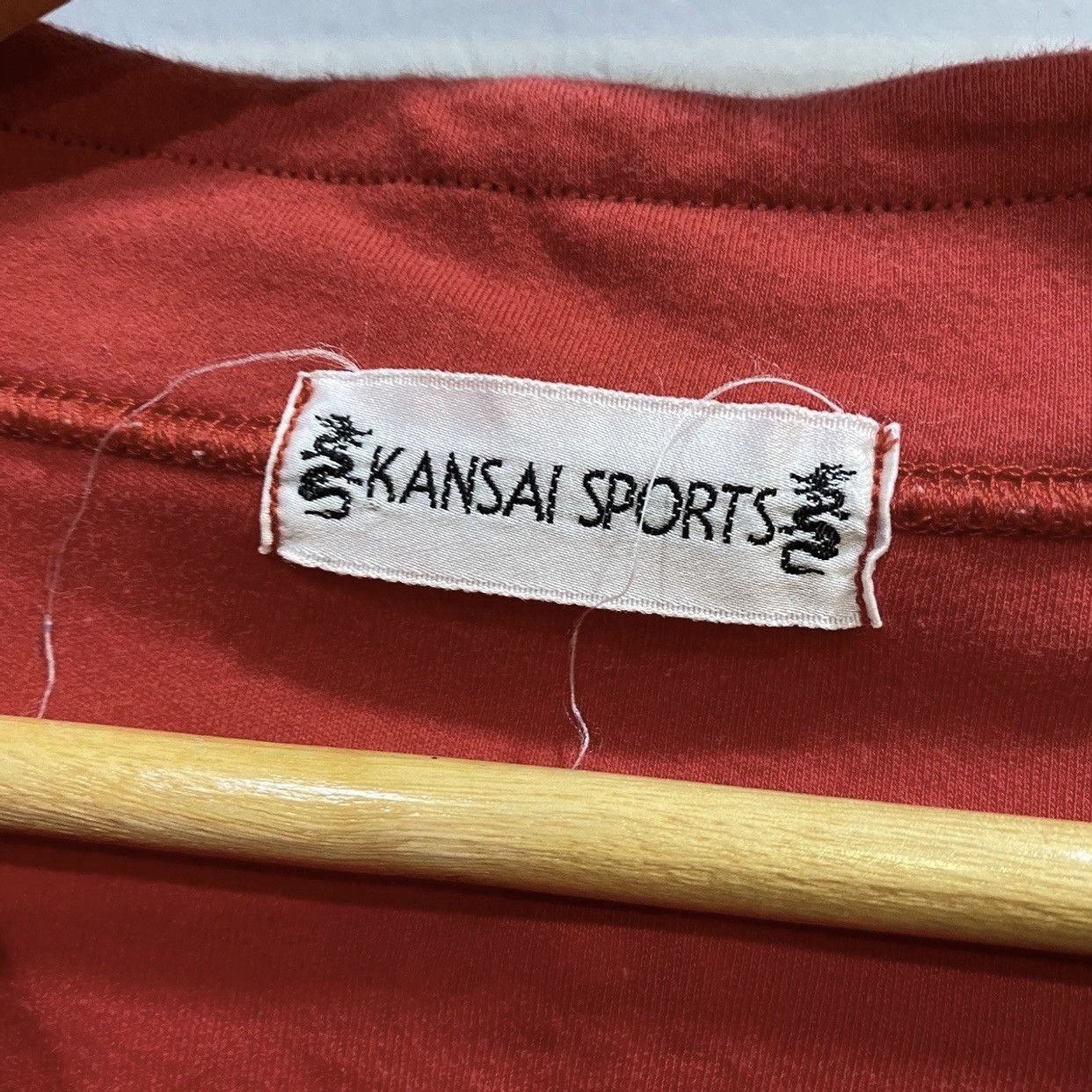 Japanese Brand × Kansai Yamamoto × Vintage KANSAI SPORTS DRAGON JAPANESE BRAND SHORT SLEEVE Size US L / EU 52-54 / 3 - 4 Thumbnail