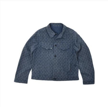 Louis Vuitton Louis Vuitton Monogram Jacquard Denim Jacket Size US L / EU 52-54 / 3 - 1 Thumbnail