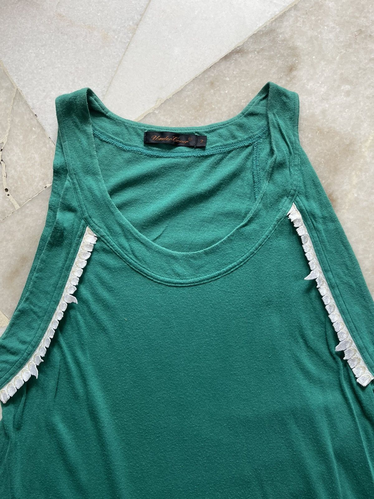 Undercover 2005 Undercover 'But Beautiful' Tooth Tank Top Size M / US 6-8 / IT 42-44 - 8 Thumbnail