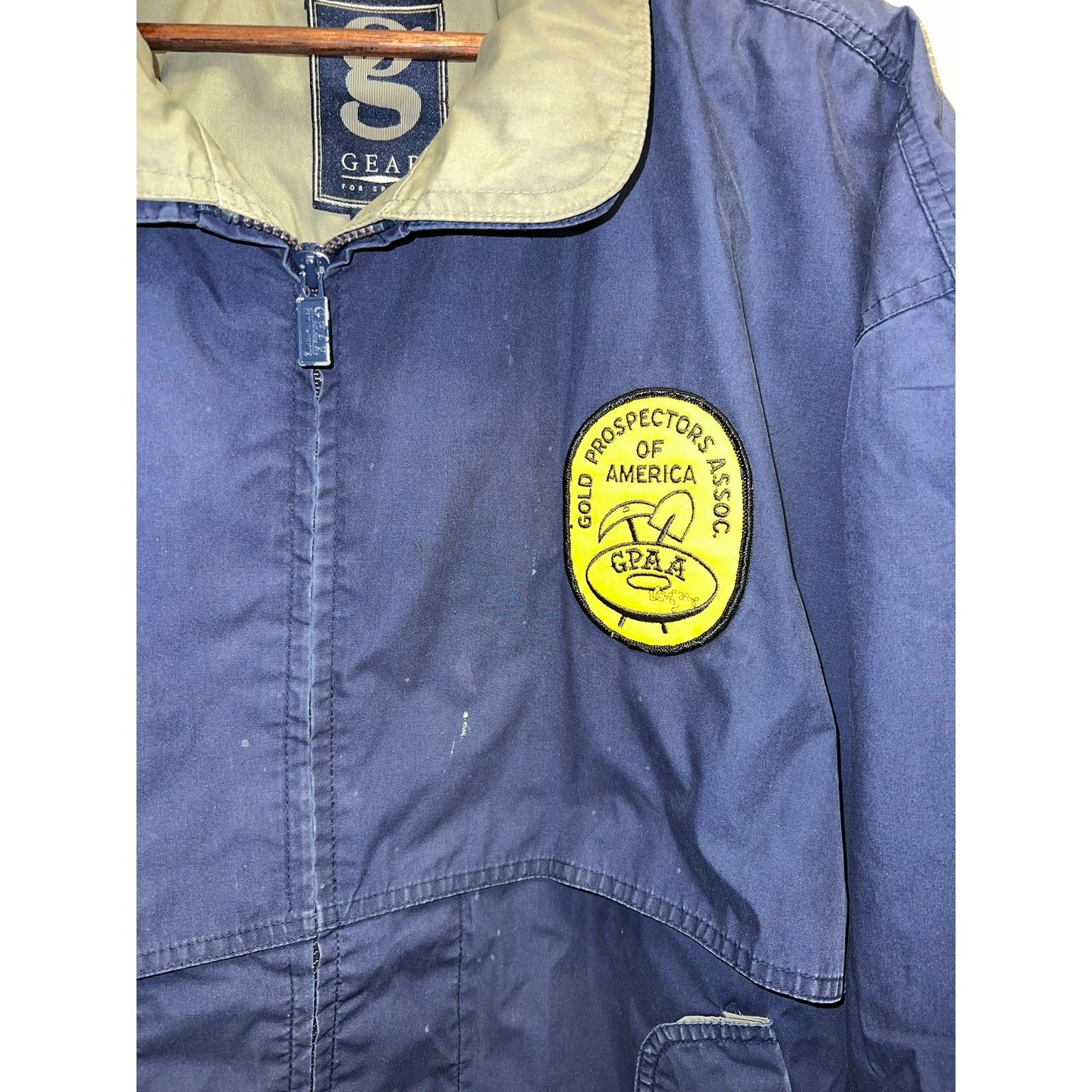 Gear for Sports Vintage Gold Prospectors Jacket Assc Of America VTG XL Size US XL / EU 56 / 4 - 3 Thumbnail