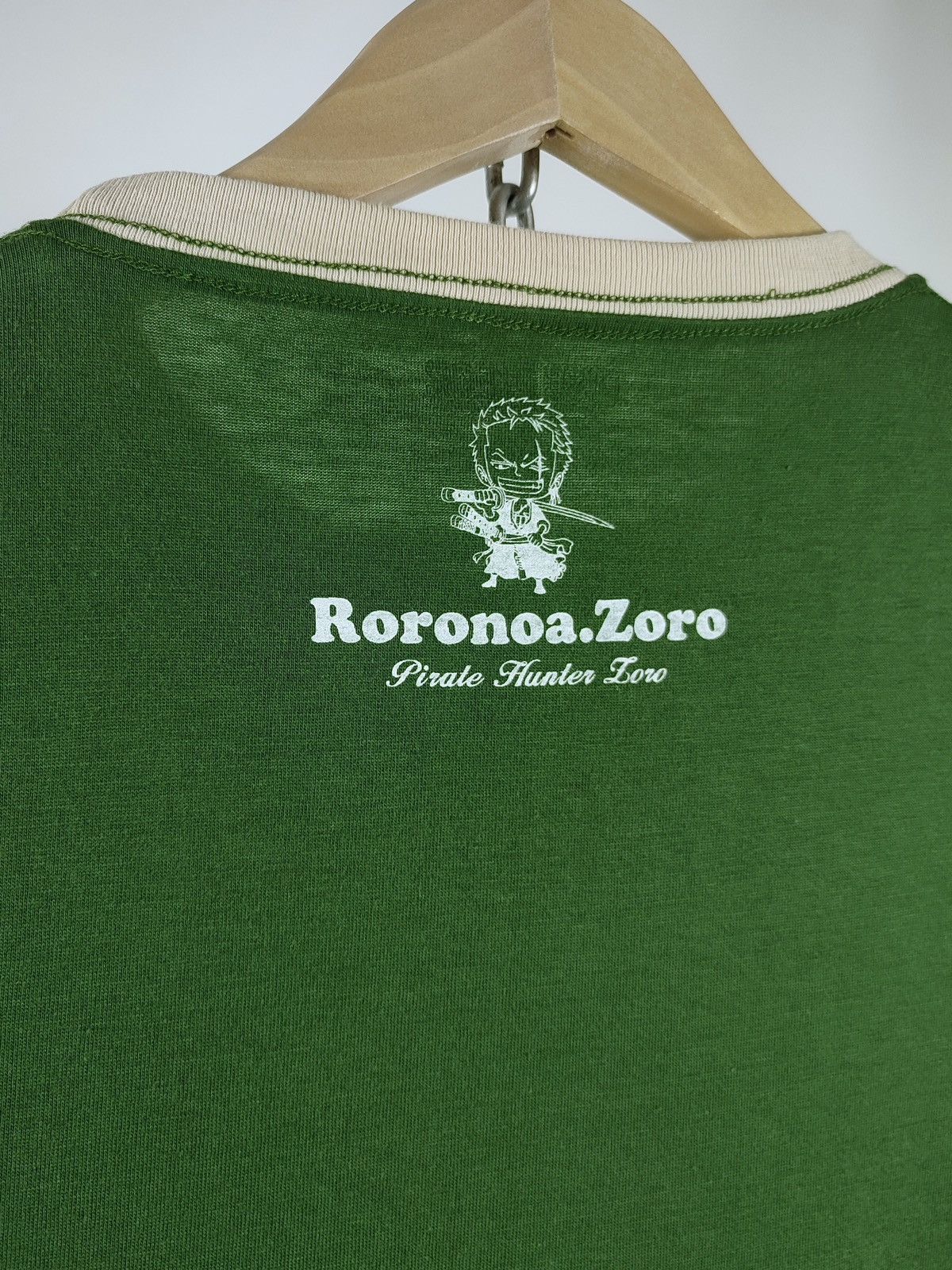 Anime Y2K One Piece Roronoa Zoro Print Anime T-Shirt Size US M / EU 48-50 / 2 - 6 Thumbnail