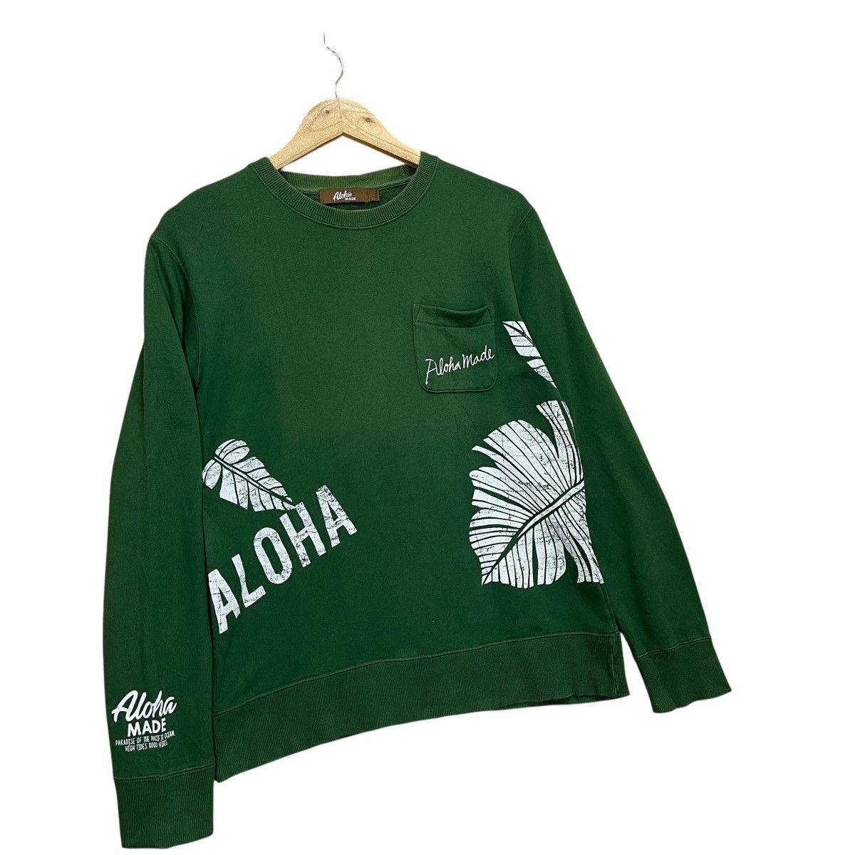 Vintage 90s Aloha Hawaii Surf Crewneck Sweatshirt