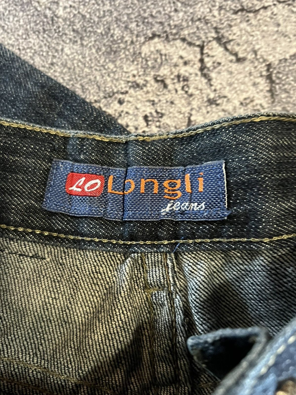 Vintage RARE Vintage Balenciaga Style Baggy Y2K Jean - Archive Avan Size US 31 - 8 Thumbnail