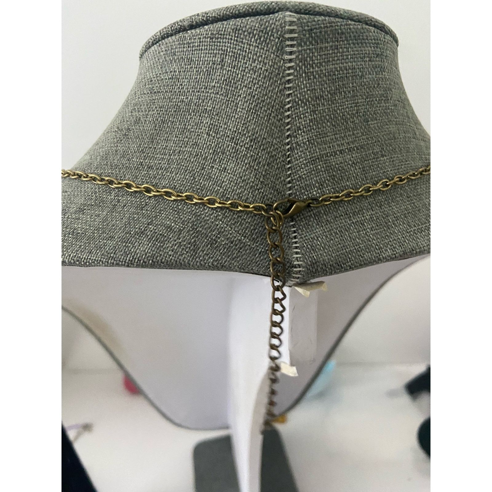 Handmade hammered disc necklace Size ONE SIZE - 3 Thumbnail
