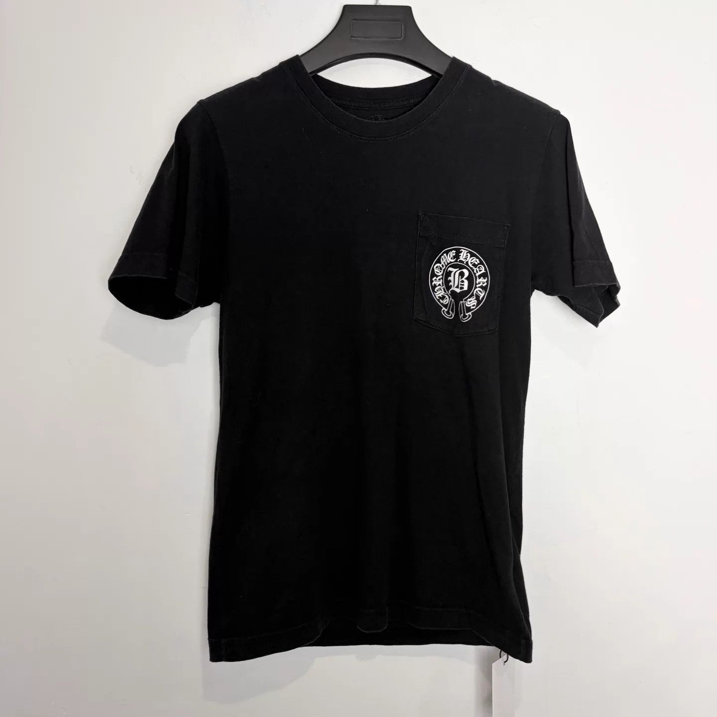 Chrome Hearts Chromehearts x Bella Black Horse Shoe Short Sleeve Tee S Size US S / EU 44-46 / 1 - 1 Thumbnail