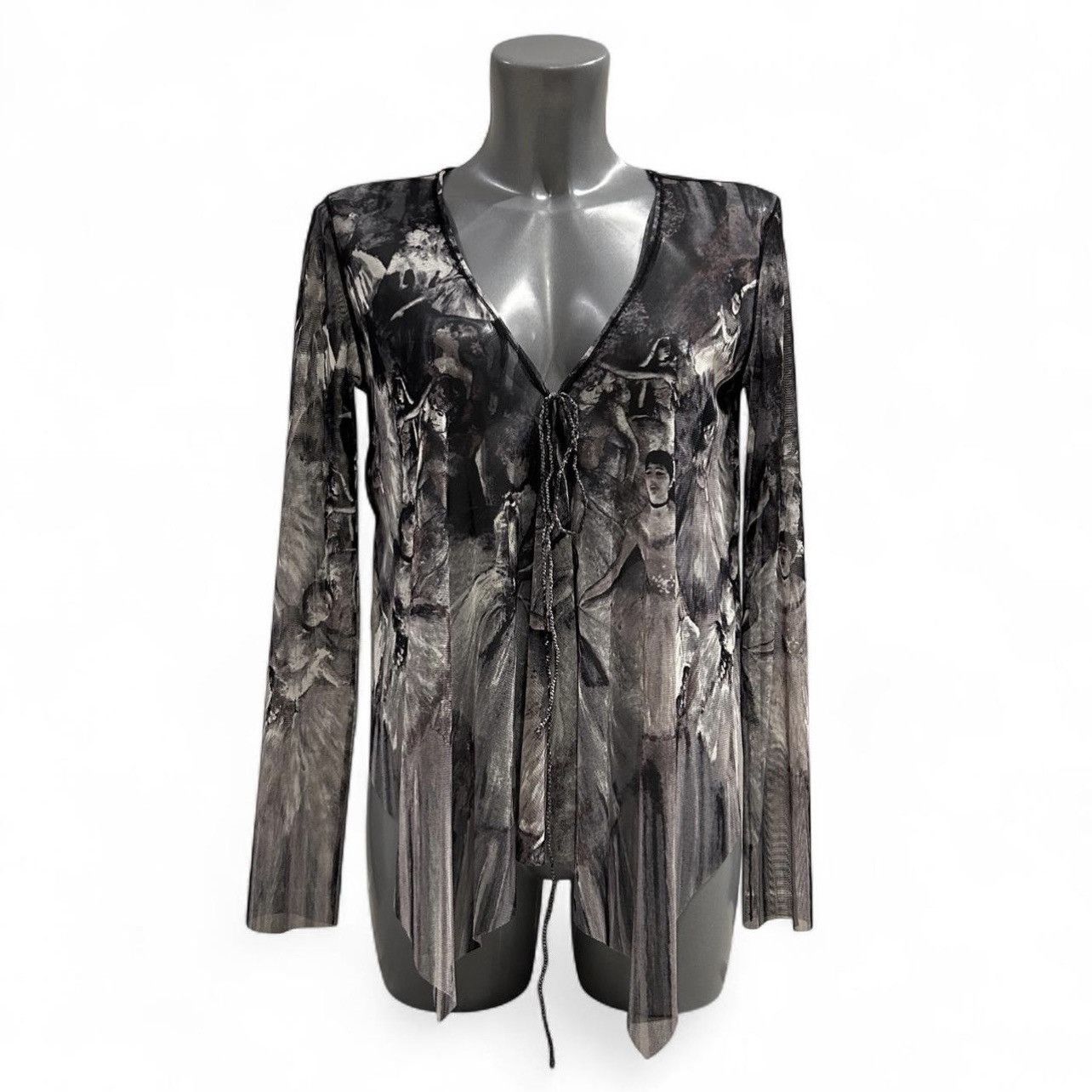 Jean Paul Gaultier Jean Paul Gaultier 2003 Ballet Mesh Top Size M / US 6-8 / IT 42-44 - 1 Thumbnail