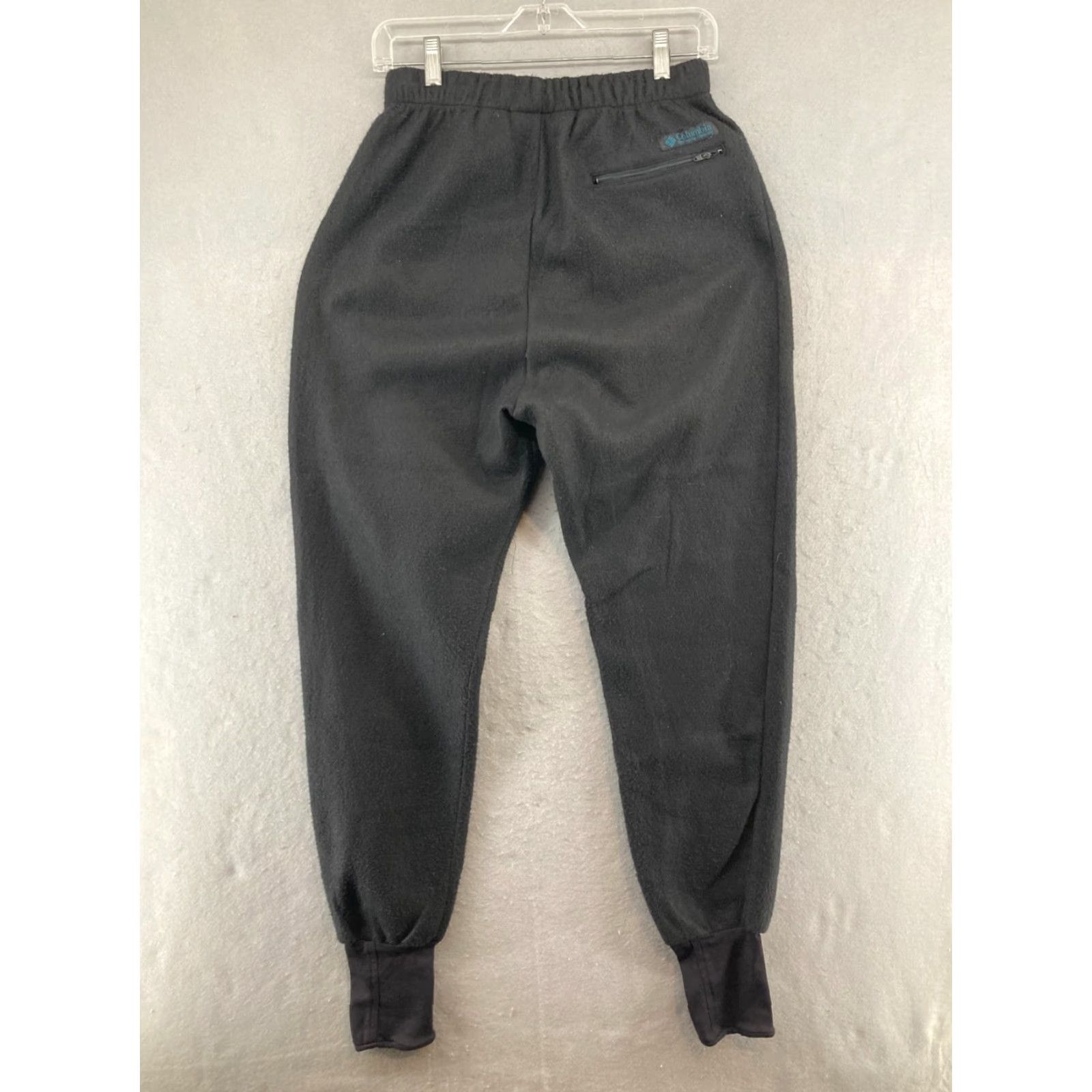 Vintage VINTAGE Columbia Pants M Womens Black Fleece Jogger Pockets Elastic Zip Pocket Outdoor 90s Hiking Mens Women Girls Size 32" / US 10 / IT 46 - 7 Thumbnail