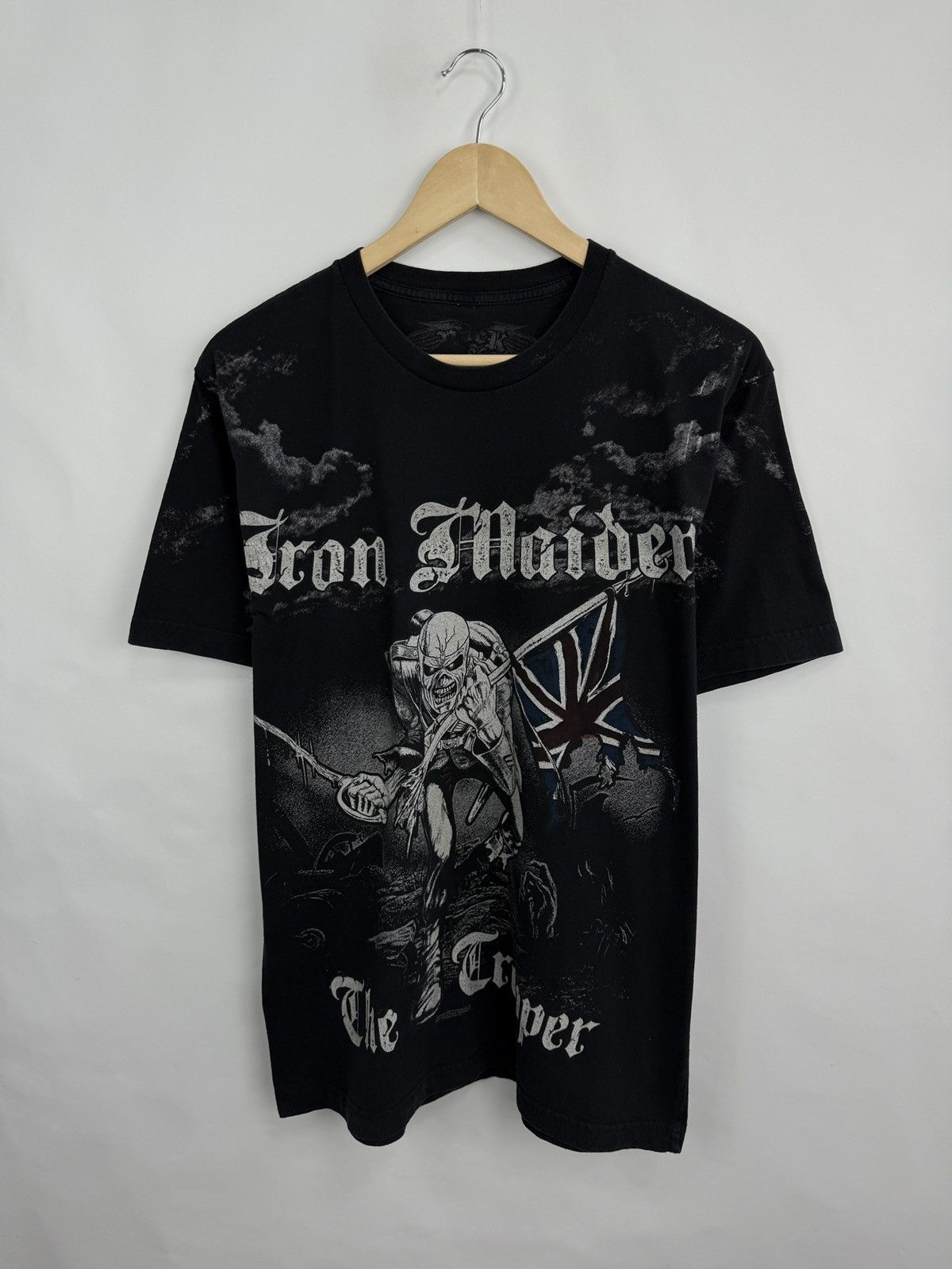 Iron Maiden 🇬🇧Vintage 2007 Iron Maiden The Trooper T-Shirt Heavy Metal Size US L / EU 52-54 / 3 - 3 Thumbnail